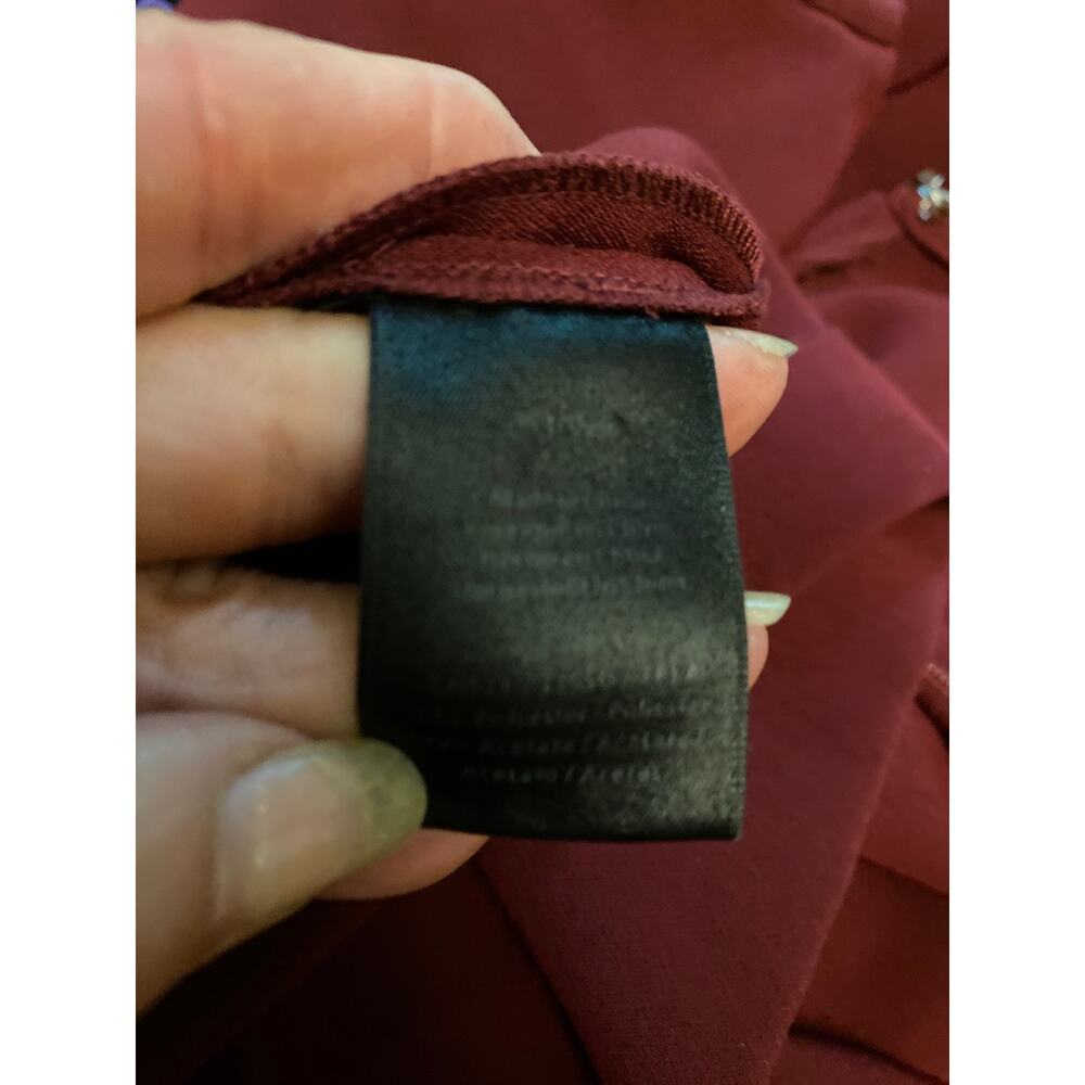 Rachel Zoe RTR Women's Size 8 Dark Purple Belle Sleeve Dress - Picture 10 of 10
